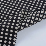 White Dots Jacquard, Poly-Cotton — photo 2