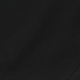 Plaid Nylon Stretch Warp Knit Fabric, 165 gsm, 155 cm — Black — photo 2
