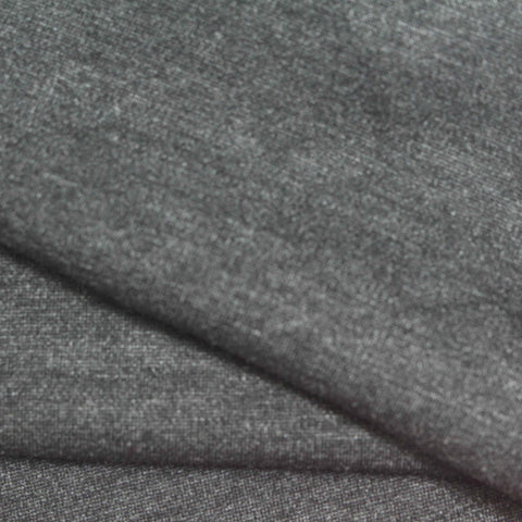 Dark Grey Marl Ponte Knit, Viscose-Nylon, 300 gsm