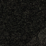 Polyester Metallic Jersey Knit Fabric, 232 gsm, 165 cm — Black — photo 2