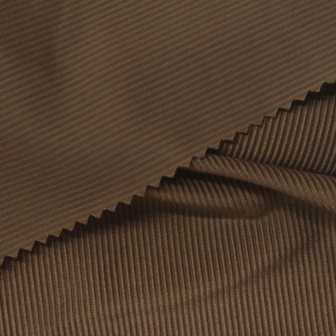 Nylon Stretch Warp Knit Fabric, 210 gsm, 140 cm — Brown