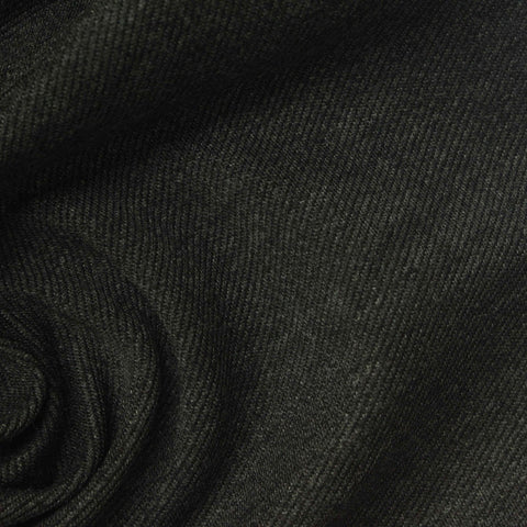 Dark Grey Marl Interlock Knit, Polyester, 312 gsm