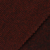 Dark Red Fine-Marl Rib Knit, Poly-Viscose — photo 2