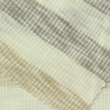 Taupe Horizontal-Stripe Rib Knit, Poly-Viscose — photo 2