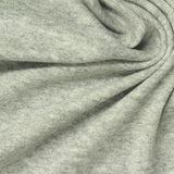 Light Grey Heathered-Marl Rib Knit, Cotton — photo 2