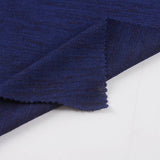 Dark Blue Marl Chunky Knit, Poly-Viscose — photo 2