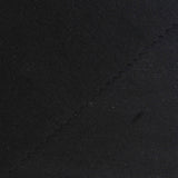 Cotton Polyester Stretch Rib Knit Fabric, 360 gsm, 185 cm — Black — photo 2