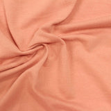 Polyester Cotton Stretch Jersey Knit Fabric, 161 gsm, 150 cm — Orange — photo 2