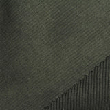Polyester Viscose Stretch Rib Knit Fabric, 400 gsm, 125 cm — Green — photo 2