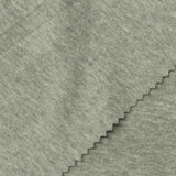 Light Grey Marl Rib Knit, Cotton-Poly — photo 2