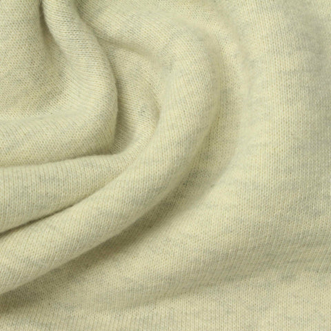 Light Beige Marl Rib Knit, Cotton