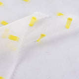 Jacquard Nylon Viscose Blend Woven Fabric, 47 gsm, 141 cm — White — photo 2