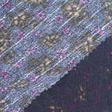 Orange Abstract Warp Knit, Polyester — photo 2