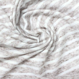 White Stripes Knit, Poly-Linen — photo 2