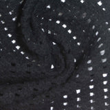 Black Dots Knit, Cotton — photo 2