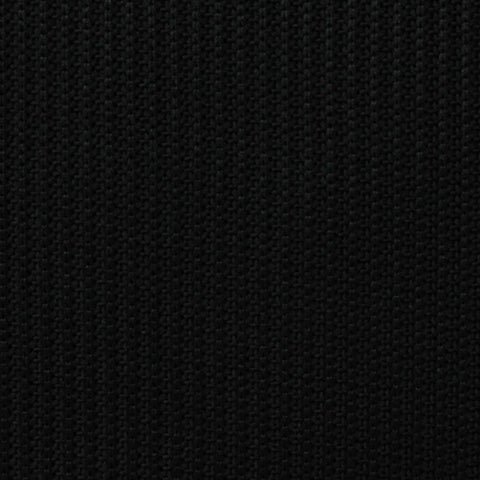 100% Polyester French Terry Fabric, 262 gsm, 170 cm — Black