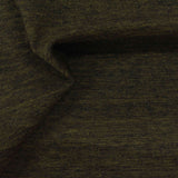 Dark Olive Marl Interlock Knit, Poly-Cotton — photo 2