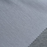 Grey Heathered-Marl Rib Knit, Wool-Cotton — photo 2