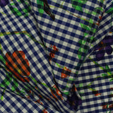 Purple Watercolor-Floral Woven, Cotton — photo 2