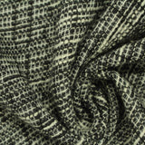 Black Horizontal-Stripe Jacquard, Poly-Cotton — photo 2