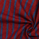 Red Stripes Woven, Cotton — photo 2
