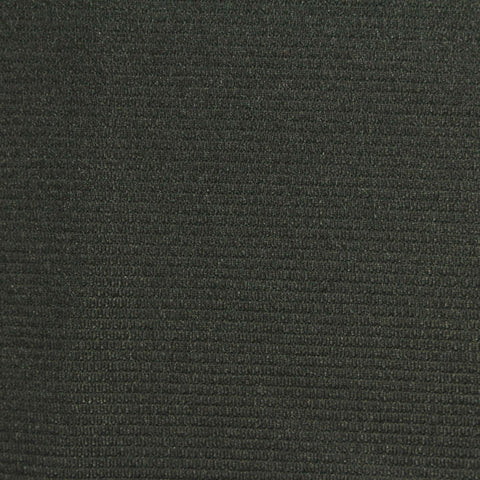 Black Ribbed Rib Knit, Polyester