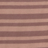 Pink Horizontal-Stripe Jersey Knit, Cotton — photo 2