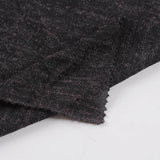 Dark Grey Marl Jersey Knit, Polyester — photo 2