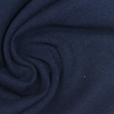 Cotton Polyester Scuba Knit Fabric, 305 gsm, 170 cm — Navy — photo 2