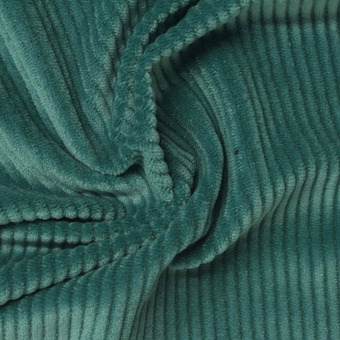 Polyester Stretch Knit Fabric, 240 gsm, 185 cm — Green