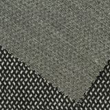 Black Geometric Jacquard, Poly-Viscose — photo 2