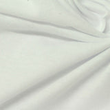 100% Cotton Jersey Knit Fabric, 120 gsm, 150 cm — White — photo 2
