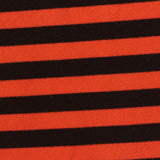 Orange Stripes Velvet, Polyester — photo 2