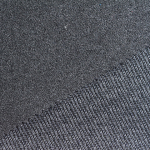 Grey Geometric Jersey Knit, Polyester