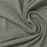Grey Heather Rib Knit, Modal — photo 2