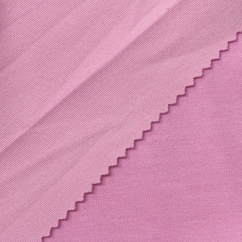 Polyester Tencel Lyocell Stretch Scuba Knit Fabric, 310 gsm, 170 cm — Pink