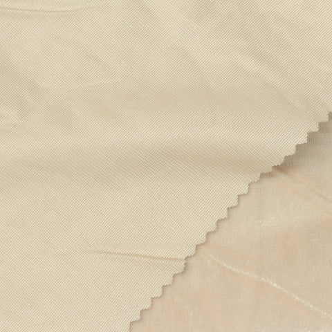100% Polyester Warp Knit Fabric, 205 gsm, 155 cm — Beige