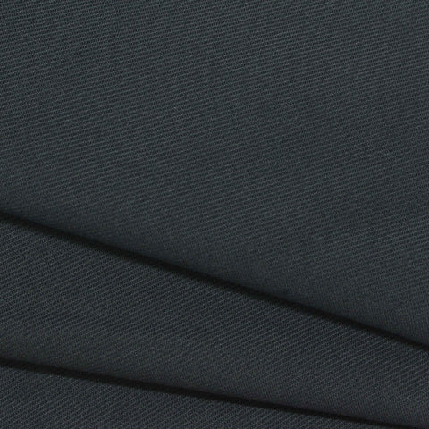 Viscose Nylon Stretch Bengaline Fabric, 290 gsm, 142 cm — Navy