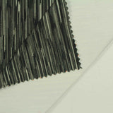Dark Green Diagonal-Dash Knit, Polyester — photo 2