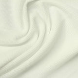 100% Polyester Knit Fabric, 235 gsm, 164 cm — White — photo 2