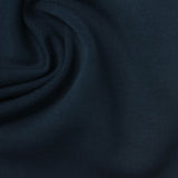 Polyester Viscose Stretch Scuba Knit Fabric, 320 gsm, 155 cm — Navy — photo 2