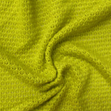 100% Polyester Chunky Knit Fabric, 130 gsm, 150 cm — Green — photo 2
