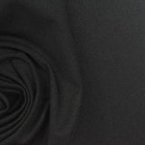 Polyester Stretch Jersey Knit Fabric, 220 gsm, 170 cm — Black — photo 2