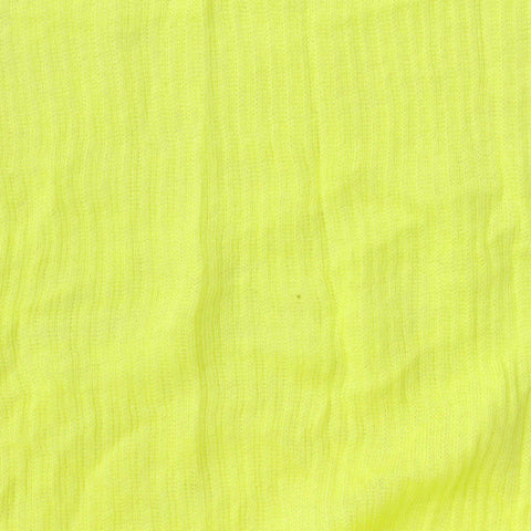 Cotton Viscose Rib Knit Fabric, 95 gsm, 200 cm — Yellow