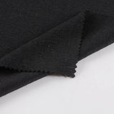 100% Polyester Interlock Knit Fabric, 250 gsm — Black — photo 2