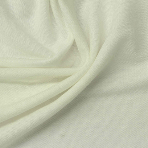 Viscose Nylon Piqué Knit Fabric, 153 gsm, 165 cm — Green