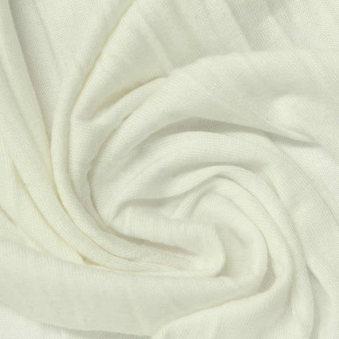 Polyester Viscose Plissé Fabric, 195 gsm, 142 cm — Beige