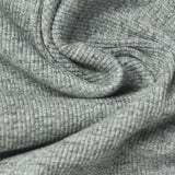 Light Grey Marl Rib Knit, Poly-Cotton — photo 2