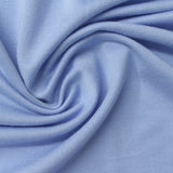 Viscose Polyester Piqué Knit Fabric, 200 gsm, 155 cm — Blue — photo 2