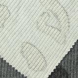 Grey Animal Print Rib Knit, Viscose-Poly — photo 2